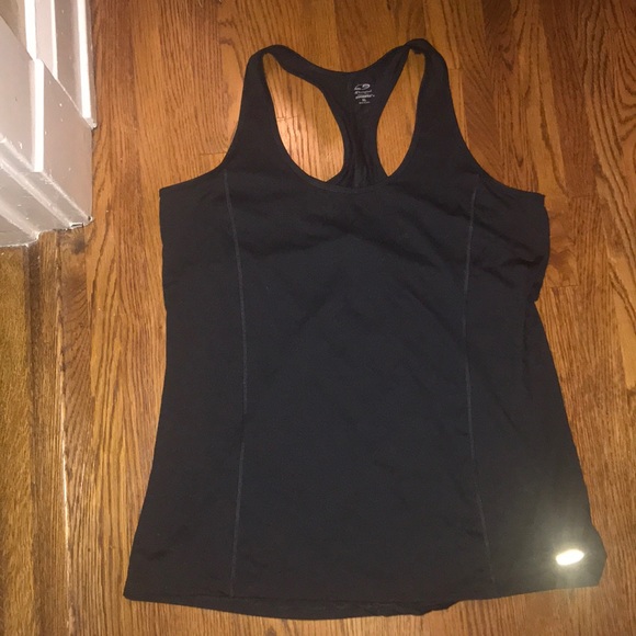 Tops - Black Workout Tank Top